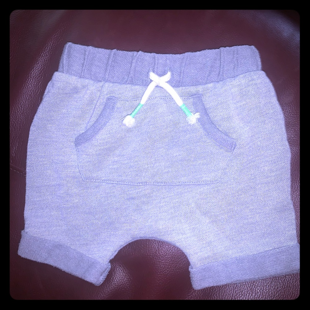 Trendy Cat & Jack Baby Boy 3-6M 6M Gray Shorts